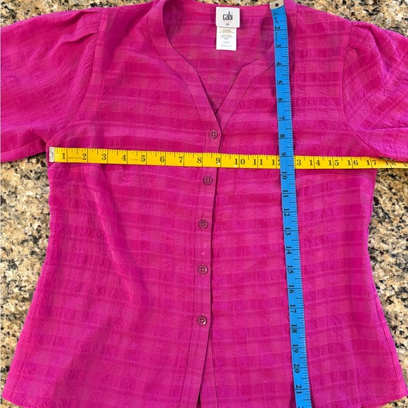 Cabi Technicolor blouse - Spring 2024 - Picture 4 of 4